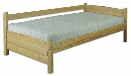eoshop Drevená posteľ 90x200 LK132 (Farba dreva: Orech)